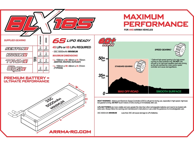 Arrma Senton 6S BLX 1:10 4WD RTR