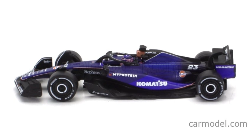 Spark-model Williams F1 Fw46 Team Williams Racing N 23 Season 2024 Alexander Albon 1:64 2 Tóny Modré