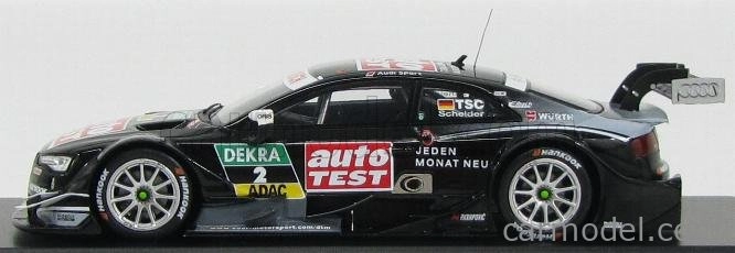 Spark-model Audi A5 Rs5 Team Audi Sport Phoenix N 2 Season Dtm 2014 Timo Scheider 1:43 Černá Šedá