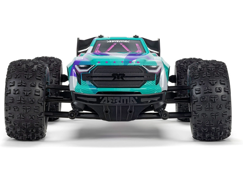 Arrma Mini Kraton 3S DSC BLX 1:16 4WD RTR tyrkysová/růžová