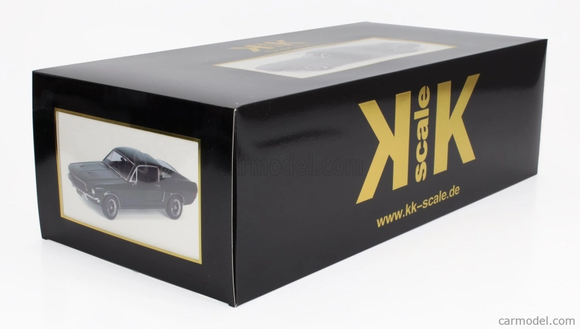 Kk-scale Ford usa Mustang Gt Fastback Coupe 1968 1:12 Zelená