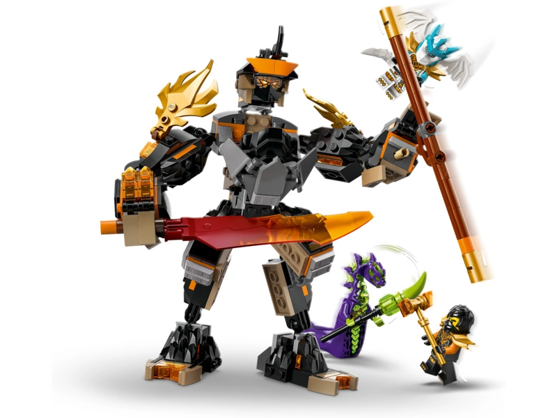 LEGO Ninjago - Coleov expedičný robot a dračí Zane