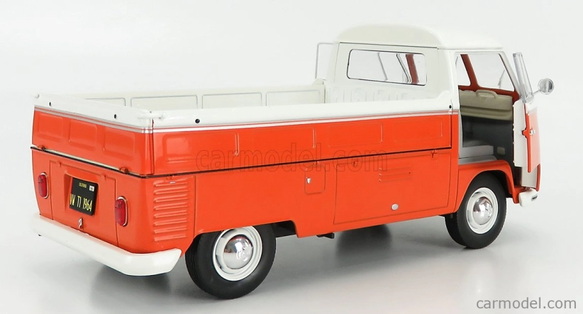 Solido Volkswagen T1 Pick-up otvorený 1950 1:18 oranžová biela