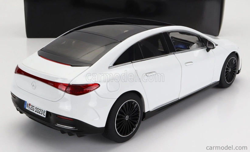 Nzg Mercedes benz Eqe (v295) 2022 1:18 Oplalitová Bílá