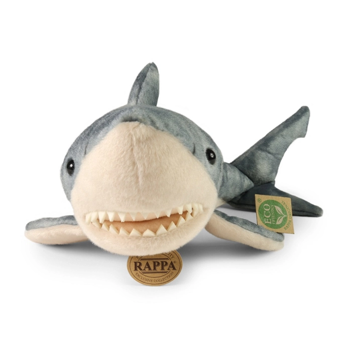 Rappa Plyšový žralok 40 cm ECO-FRIENDLY