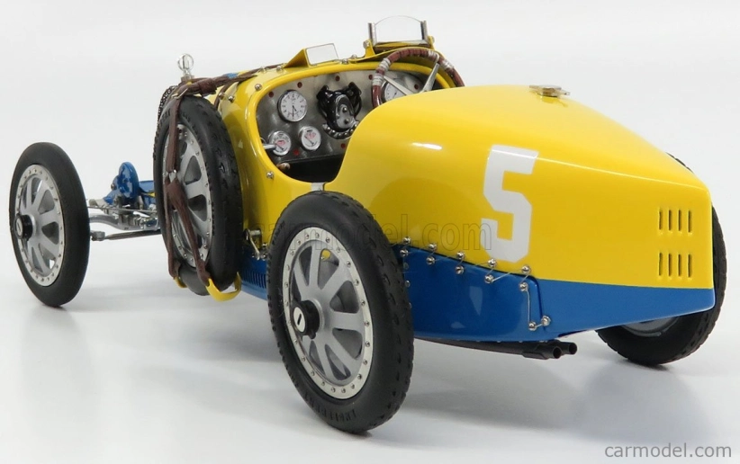 Cmc Bugatti T35 Suede N 5 Nation Coulor Project Švédsko 1924 1:18 žlto-modrá