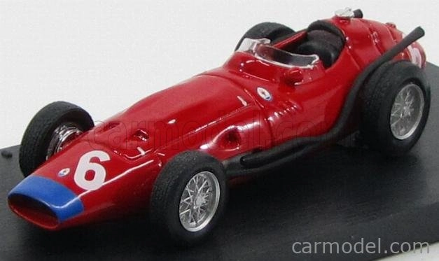 Brumm Maserati F1 250f 12cil N 6 Gp Italia 1957 Jean Behra 1:43 Red