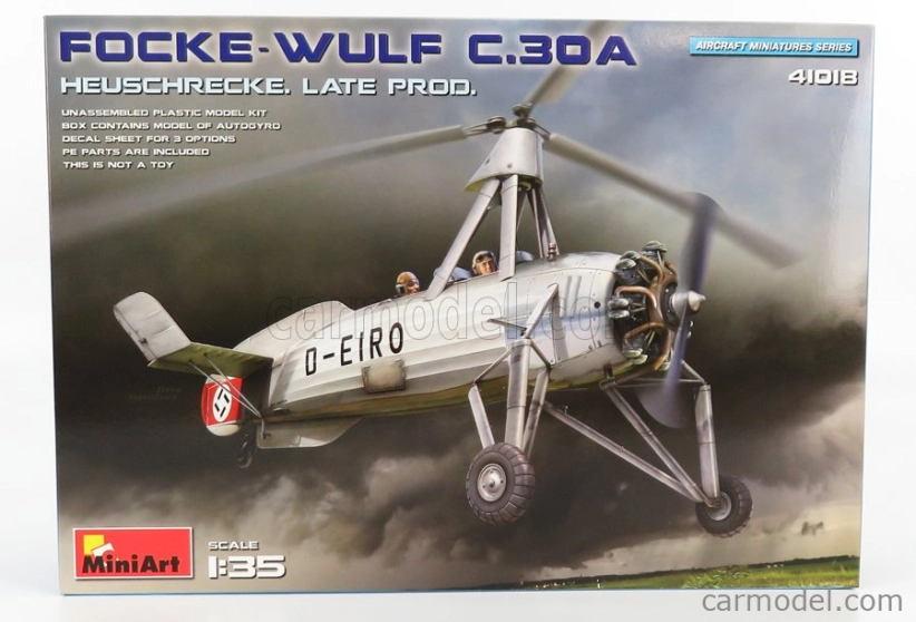 Miniart Lietadlo Focke-wulf C30a 1933 1:35 /