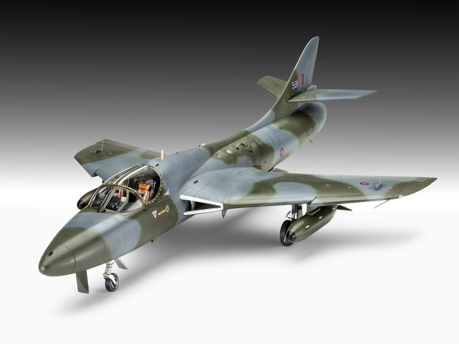 Plastic ModelKit lietadlo 03786 - Hawker Hunter T.7/T.7A (1:32)