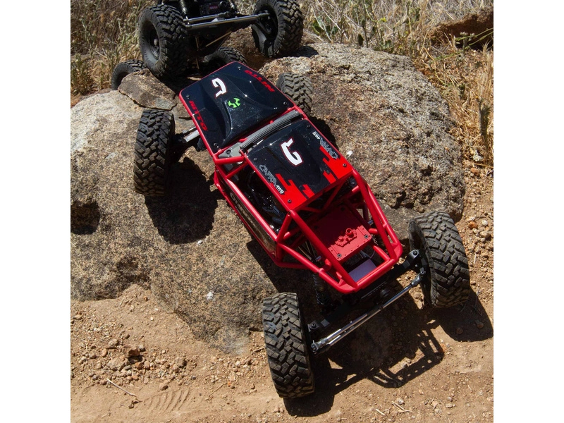 RC auto Axial Capra 1.9 4WS 1:10 RTR, červená