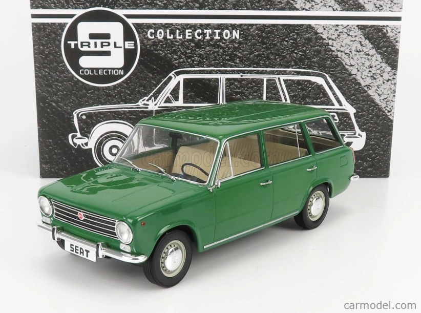 Triple9 Seat fiat 124 Familiare 1968 1:18 Zelená