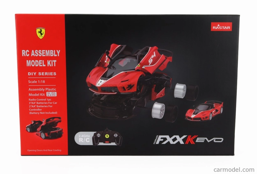 Mondomotors Ferrari Fxx-k Evo N 54 Racing 2018 - Model-kit 1:18 Red