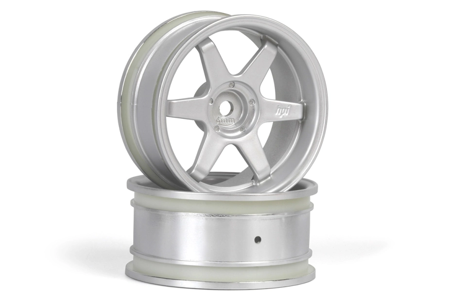 TE37 disky 26mm stříbrné (6mm offset) 2ks