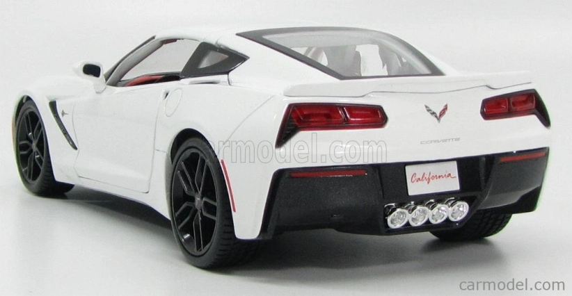 Maisto Chevrolet Corvette Z51 Coupe Stingray 2014 1:18 biela