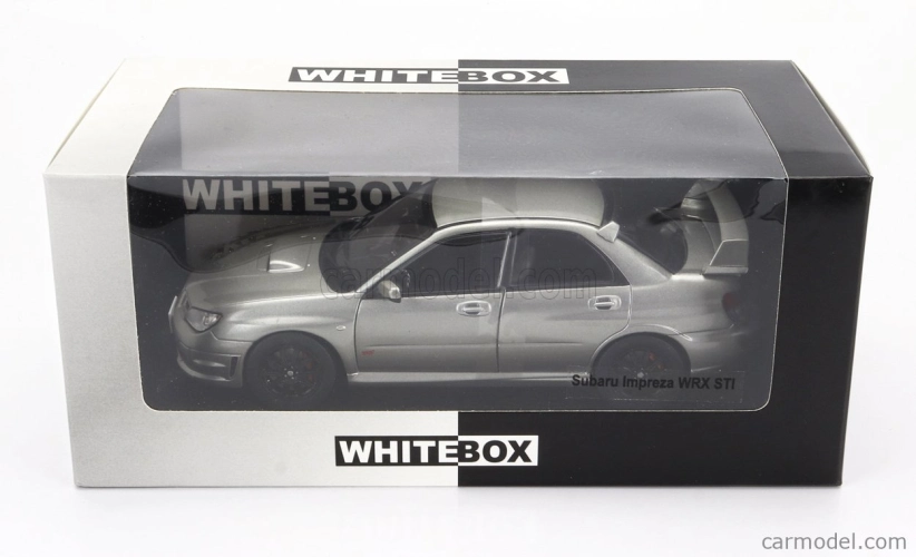 Whitebox Subaru Impreza Wrx Sti Rhd 2006 1:24 strieborná