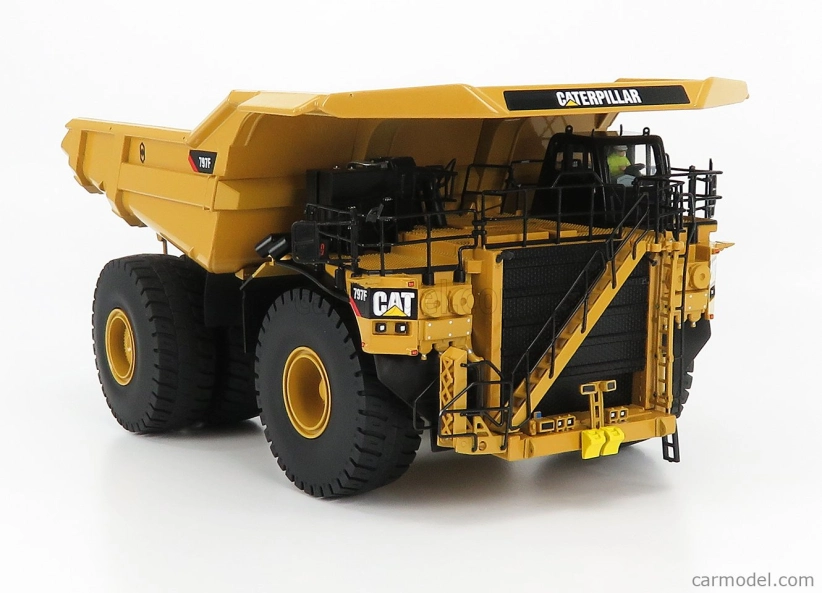 Dm-models Caterpillar Cat797f Cassone Ribaltabile Cava Mineraria - Mining Truck 1:50 Žlutá Černá