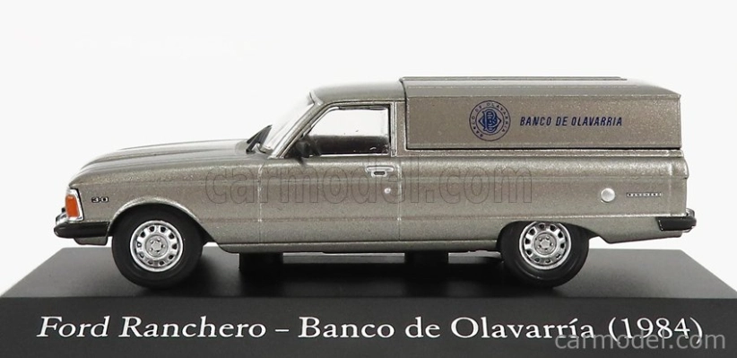 Edicola Ford usa Ranchero Pick-up Closed Anco De Olavarria 1984 1:43 Grey