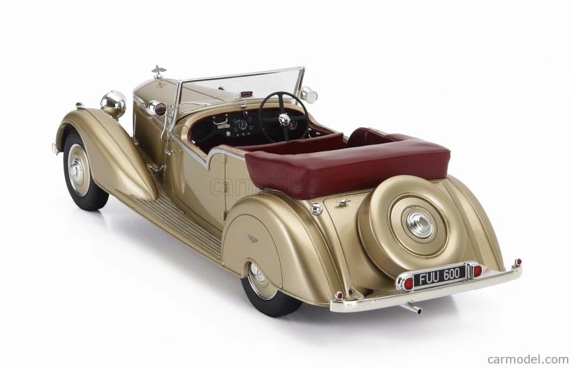 Modely v mierke Cult-scale Bentley 4.25l Vanden Plas Tourer Cabriolet Open 1938 1:18 Gold