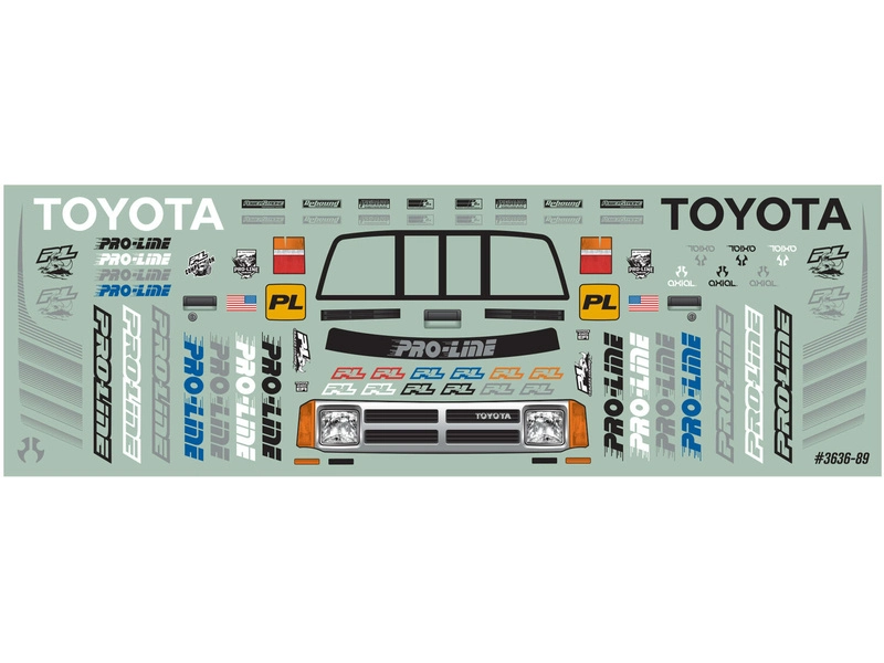 Karoséria Pro-Line 1985 Toyota HiLux SR5 číra: SCX24