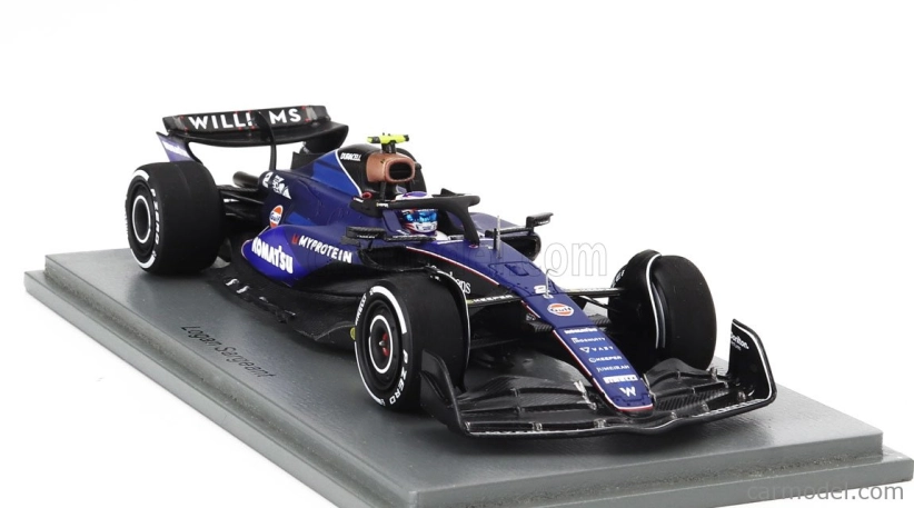 Spark-model Williams F1 Fw46 Team Williams Racing N 2 Emilia Romagna Italy Gp 2024 Logan Sargeant 1:43 2 Tóny Modré