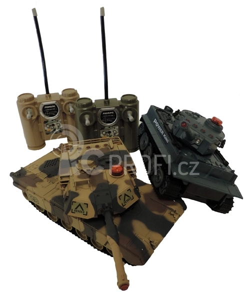 BAZAR - RC Sada infra tanků 2v1