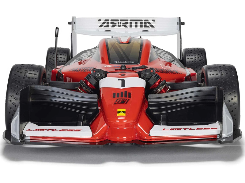 Arrma Limitless 8S BLX 1:7 4WD AVC RTR červená/čierna