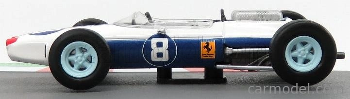 Edicola Ferrari F1 512 Team N.a.r.t. N 8 Mexico Gp 1964 Lorenzo Bandini 1:43 Biela modrá