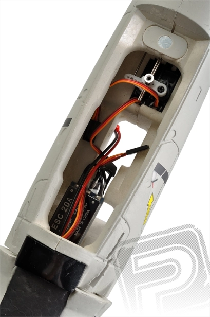 RC lietadlo A1D Skyraider V2 (Baby WB) M1