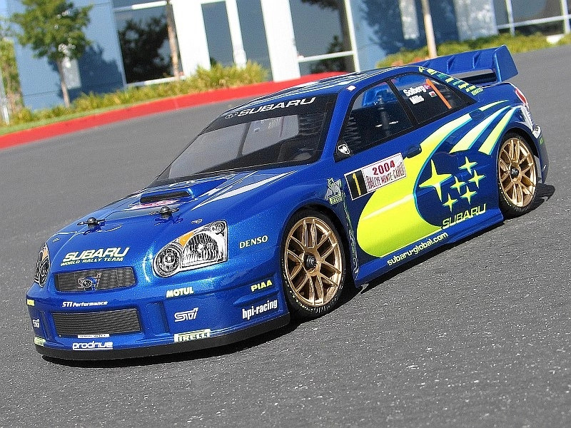 Karoséria číra Subaru Impreza WRC 2004 Monte Carlo (190 mm/rázvor 255 mm)