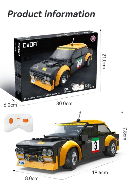 RC stavebnice Fiat Abarth 131 | RCprofi.cz