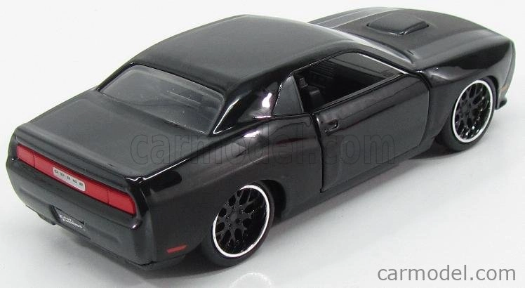 Jada Dodge Dom's Challenger Srt8 2008 - Fast & Furious Vi 1:32 Matt Black