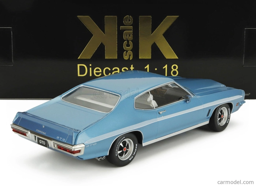 Pontiac Gto Lemans Ram Air Coupe 1972 v mierke 1:18, svetlo modrá