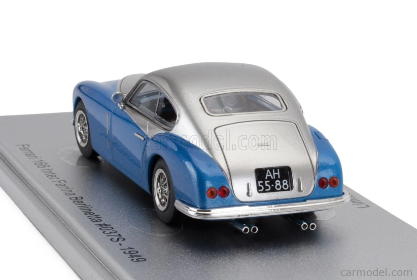 Kess-model Ferrari 166 S/n.037s Inter Farina Berlinetta 1949 1:43 Modrá strieborná