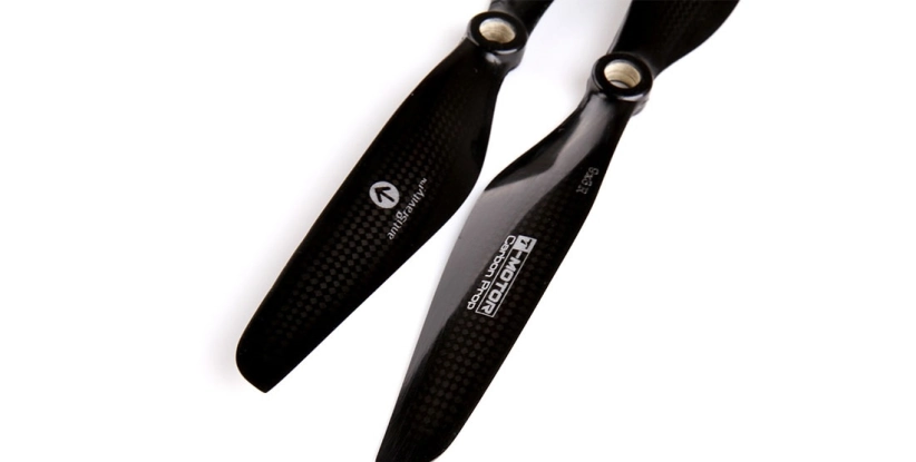 Carbon vrtule 9x3 Antigravity pre DJI Phantom/450/550 čierna (1 pár)