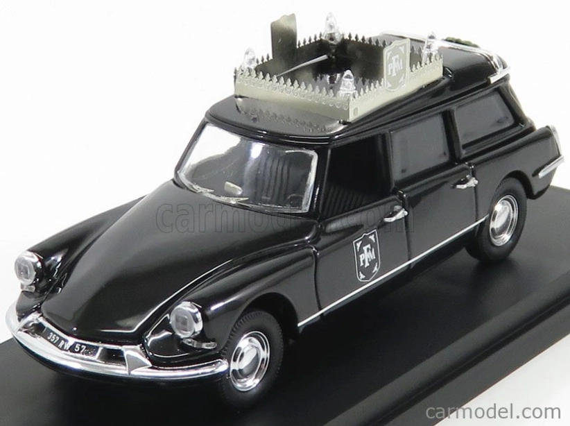 Rio-models Citroen Ds19 Break Pohrebné auto - Carro Funebre - pohrebný voz - 1963 1:43 čierna