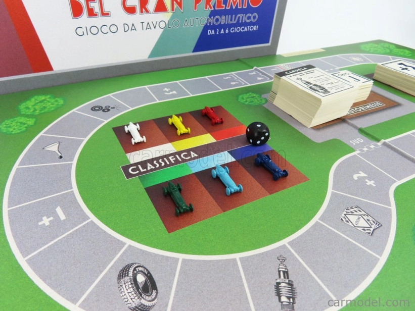 Officina-942 Stolová hra Gioco Da Tavolo - Il Gp D'epoca - Stolová hra Gp 1:120 Rôzne