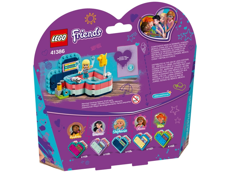 LEGO Friends - Stephanie a letní srdcová krabička
