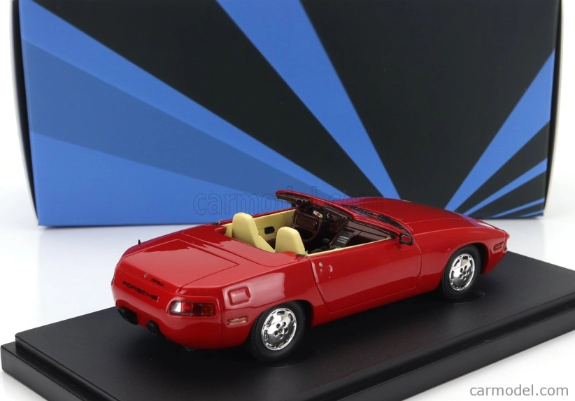 Avenue43 Porsche 928 Cabriolet Carelli Design Usa 1981 1:43 Red