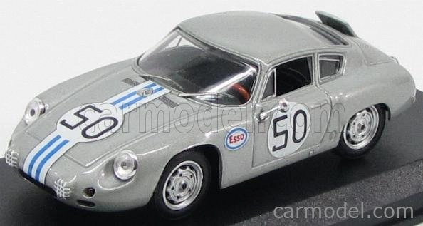 Najlepší model Porsche 1600gs Carrera Abarth N 50 Audusta Gt Race 1964 C.cassel 1:43 Silver