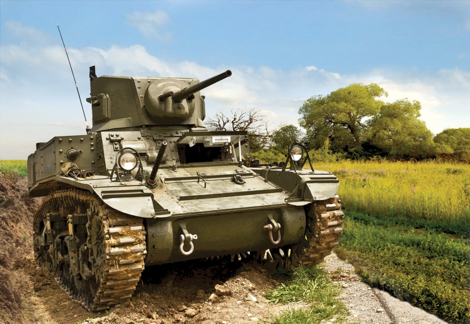 Zvezda Snap Kit - M3 Stuart (1:100)
