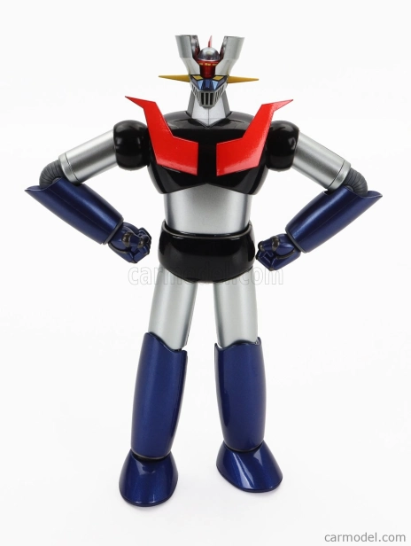 Robot Bandai Metal - Mazinga Z - Gx-105 Postavička Mazinger Z Robot - Kaku Shin Modrá Strieborná Červená Čierna
