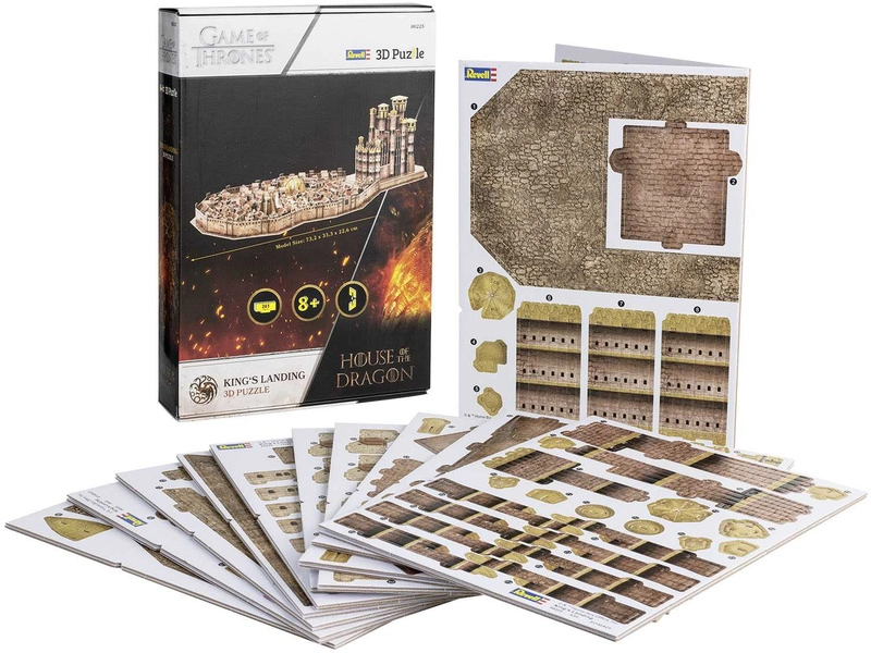 Revell 3D puzzle – House of the Dragon King's Landing