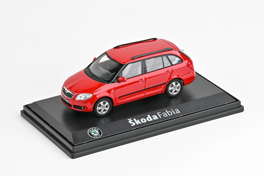 Abrex Škoda Fabia II Combi (2007) 1:43 – Červená Corrida