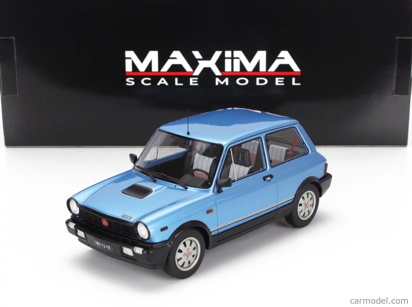 Maxima Autobianchi A112 Abarth Vii-series 1984 1:18 Světle Modrá Met