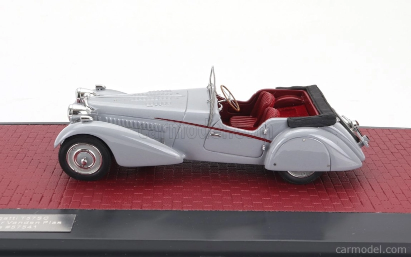 Matrix modely v mierke 1:43 Bugatti T57sc Roadster Vanden Plas Open 1938