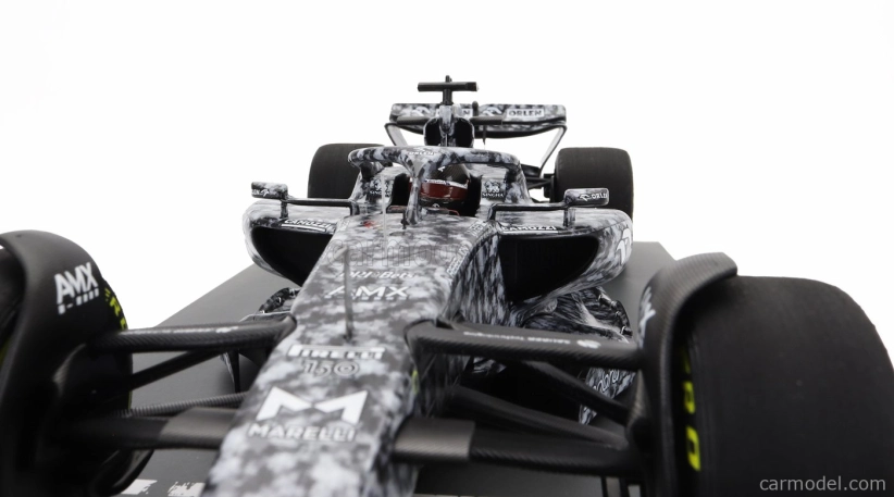 Minichamps Alfa romeo F1 C42 Team Orlen Racing N 24 Test Barcelona 2022 Guanyu Zhou 1:18 Černá Bílá
