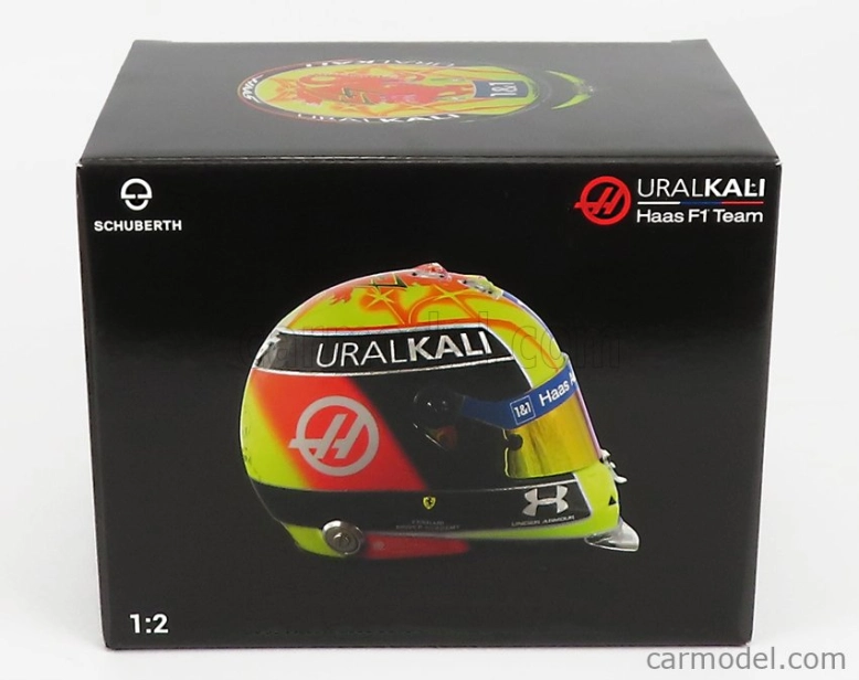 Mini helmet Schuberth helma F1 Vf-21 Team Uralkali N 47 1:2