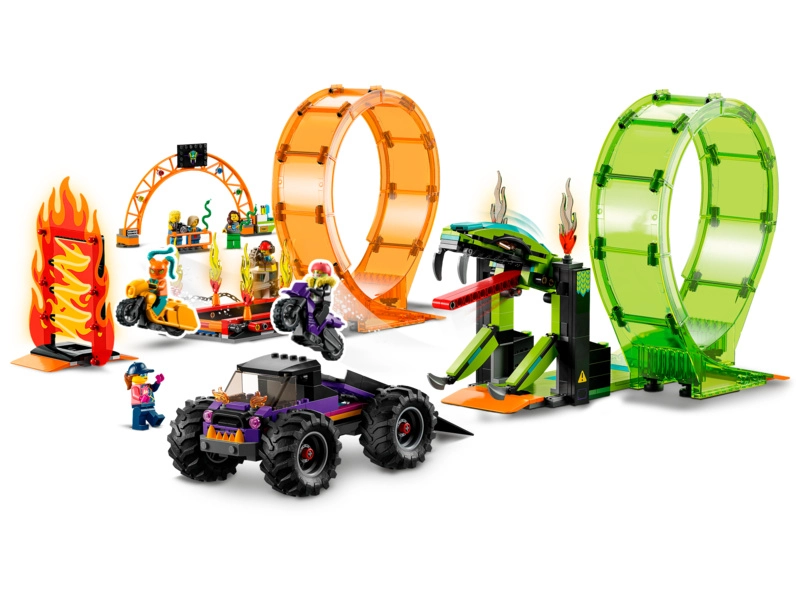 LEGO City - Dvojitá kaskadérska slučka