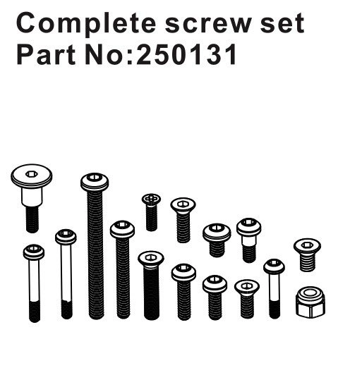 HBP250131 - Complete Screw Set
