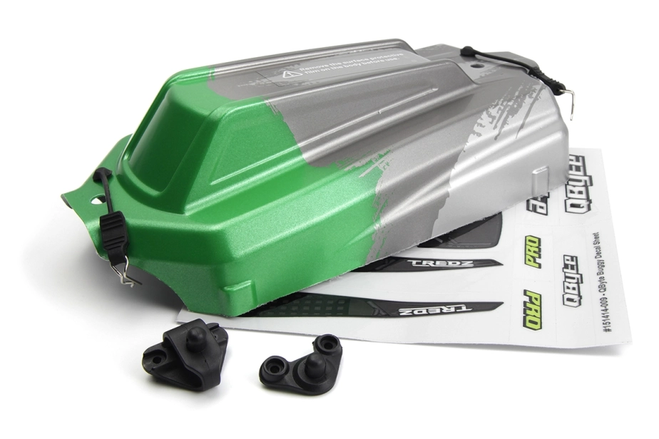 QByte XB 1/12 buggy lakovaná karoserie – zelená
